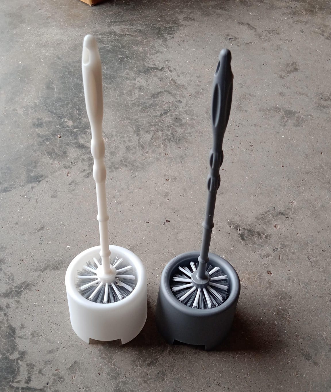 Toilet Cleaning Brush with Potted Holder - Springkart