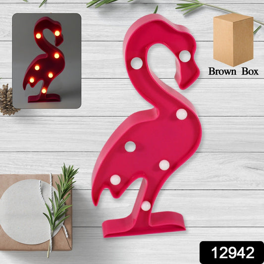 3D LED Night Light Table Lamp for Party Birthday Wedding Atmosphere, Battery Operated Decorative Light Nursery Lamp for Bedroom and Wall Decoration For Children Bedroom Wall, Light (1 Pc / Battery Not Included) - Springkart