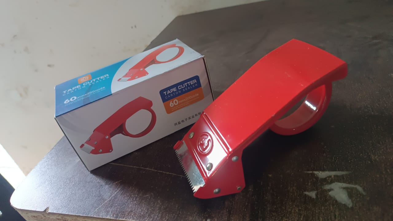 Metal Packing Tape Dispenser Cutter (60 MM / 1 Pc) - Springkart