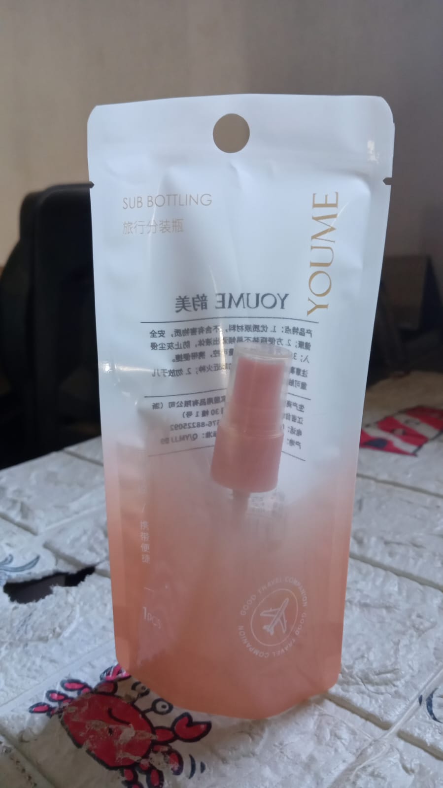 Perfume Make-Up Water Portable Spray Bottle, Empty Spray Bottle Refillable Fine, Perfume For Sanitizer Travel Beauty Makeup Perfume filler (1 Pc) - Springkart