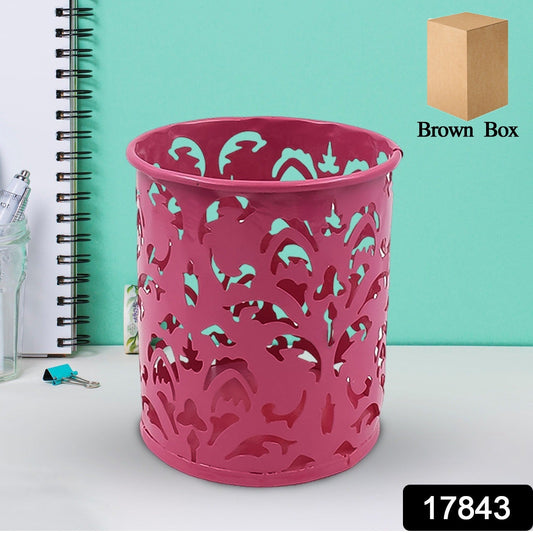 Pen holder Office Desk Metal Mesh Pen Stand (1 Pc) - Springkart