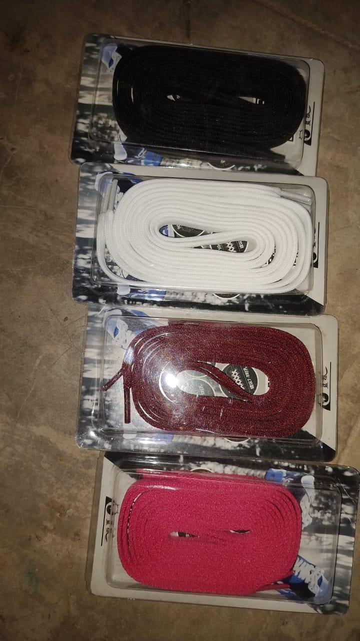 1 Pair Super Quality Flat Shoe laces Sports Shoe Lace for Men & Women running and gym shoelace Flat Sneaker Shoelace Athletic shoe strings for Boots/Sneaker/Work Shoes (1 Pair) - Springkart