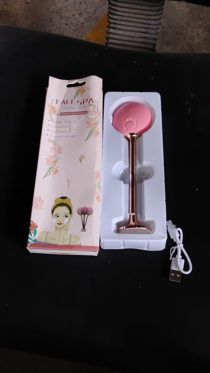 Face SPA Massage Hammer, Beauty Care Vibrating Facial Massage Tools (1 Pc) - Springkart