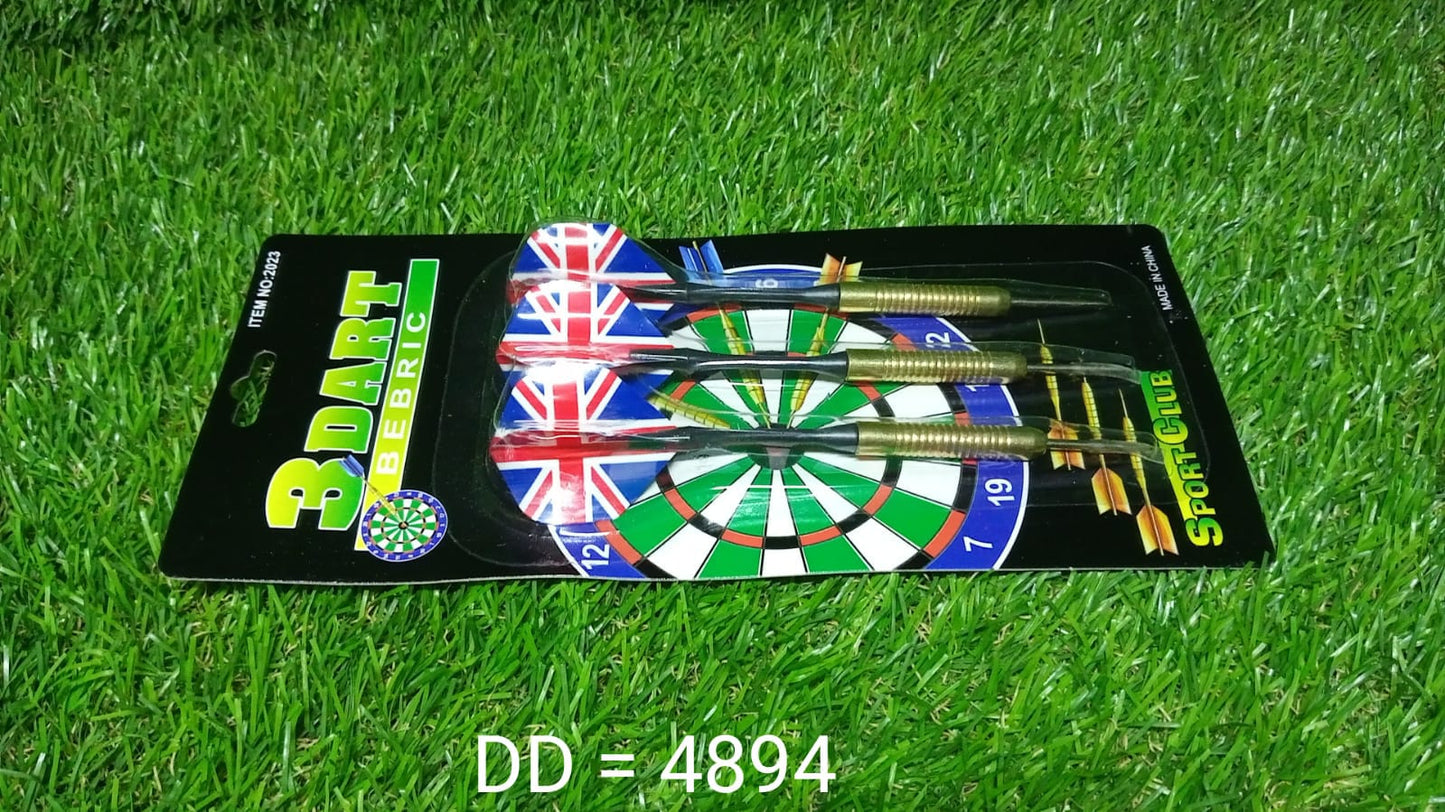 Big 3pcs Dart for Dart Board for Adult Indoor and Outdoor Game for Kids with 3 Darts - Springkart