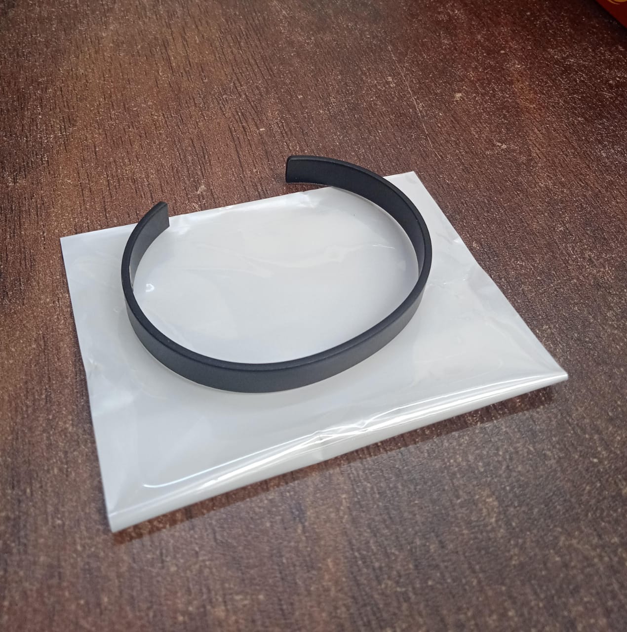 Customized / Personalized Stylish Kada Bracelet (1 Pc / Black) - Springkart