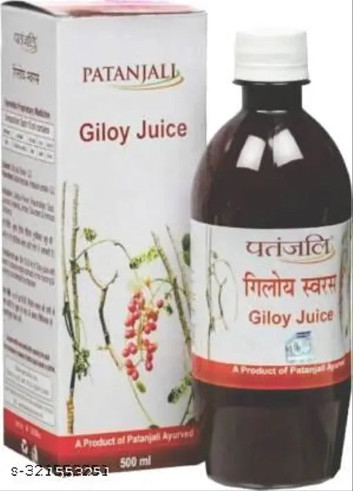 Patanjali Giloy Juice, 500ml X Pack of 2 - Springkart