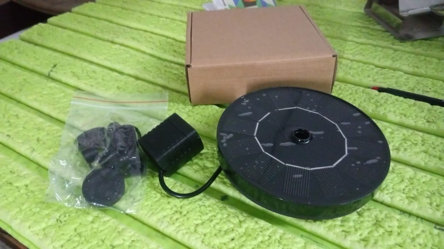 Solar Water Fountain Pump with Multi Spray Modes (1 Set) - Springkart