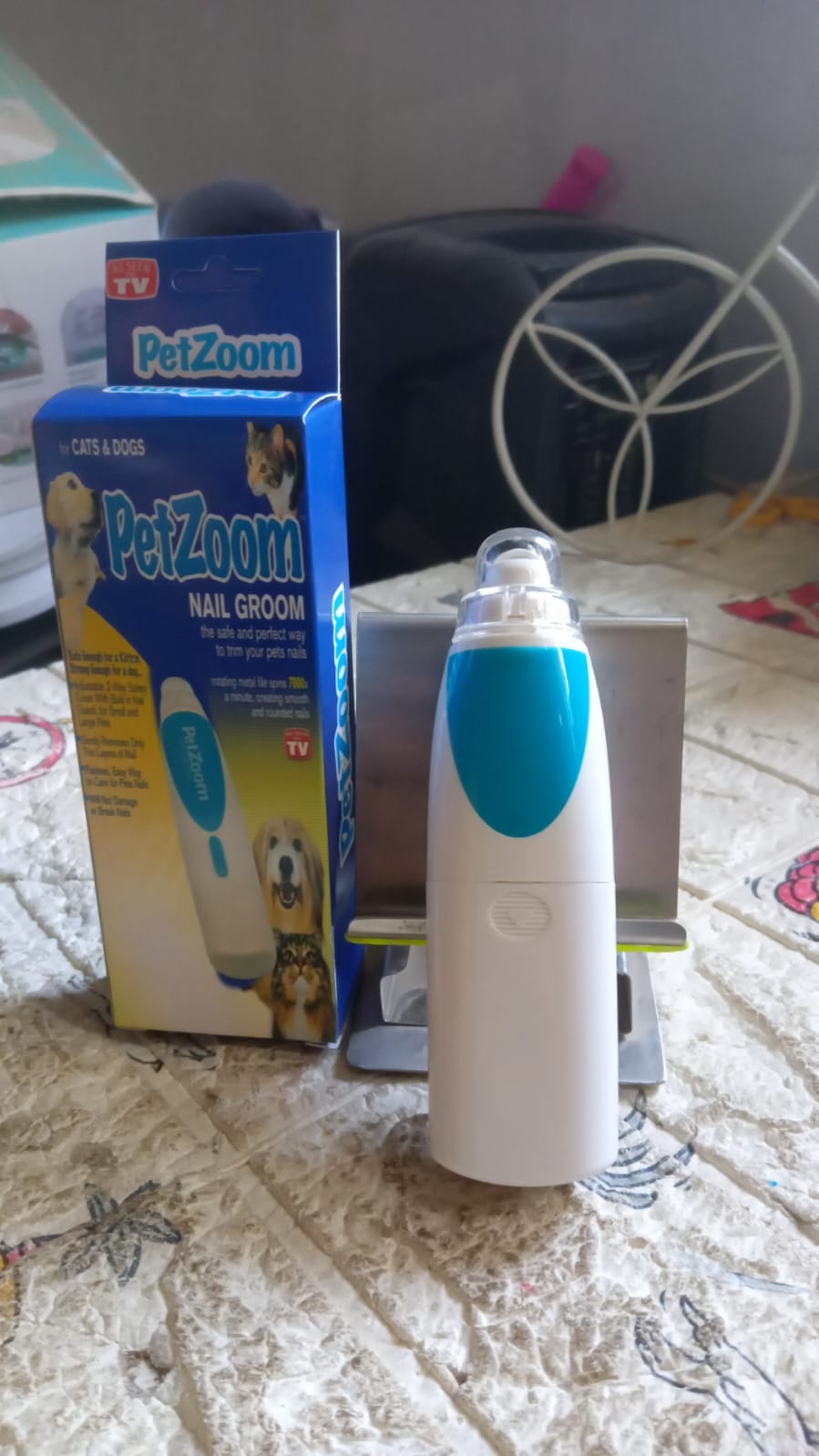 Electric Pet Nail Paw Trimmer, Clipper For Dogs And Cats, Nail Grinding Trimmer Cordless For Dogs & Cats (1 pc / Battery Not Included) - Springkart