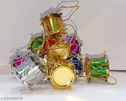 Pack of 30 Christmas Tree Decoration Ornaments Items Hanging Accessories Combo Pack - Springkart