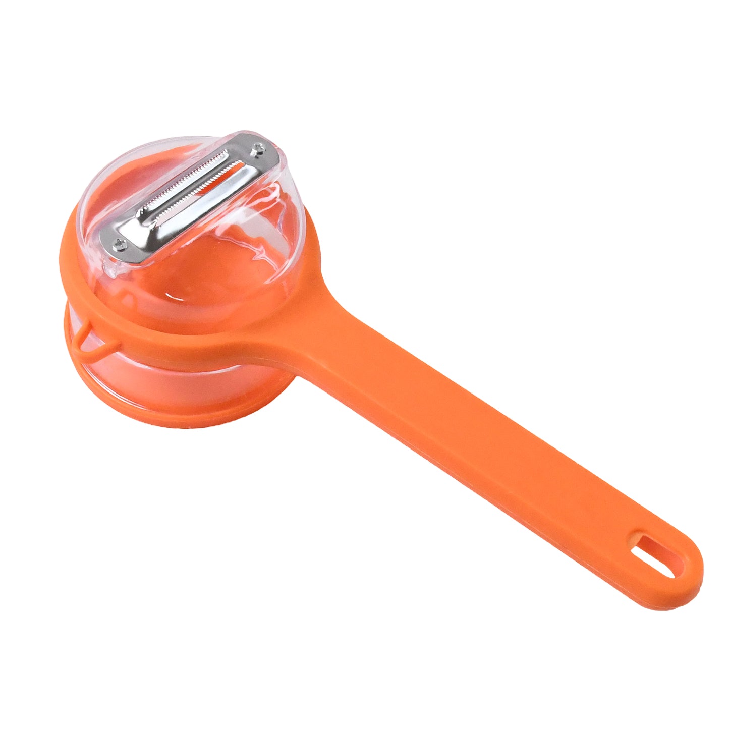 Stainless Steel Peeler With Container (1 Pc) - Springkart