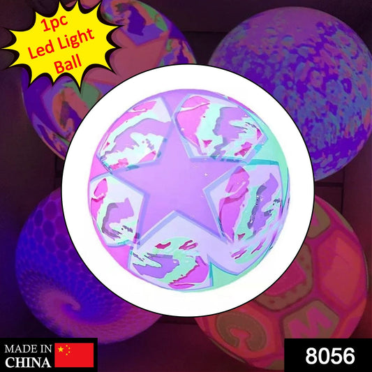 Bouncy Stress Reliever Fun Play Led Rubber Balls for Kids (1Pc Only) - Springkart