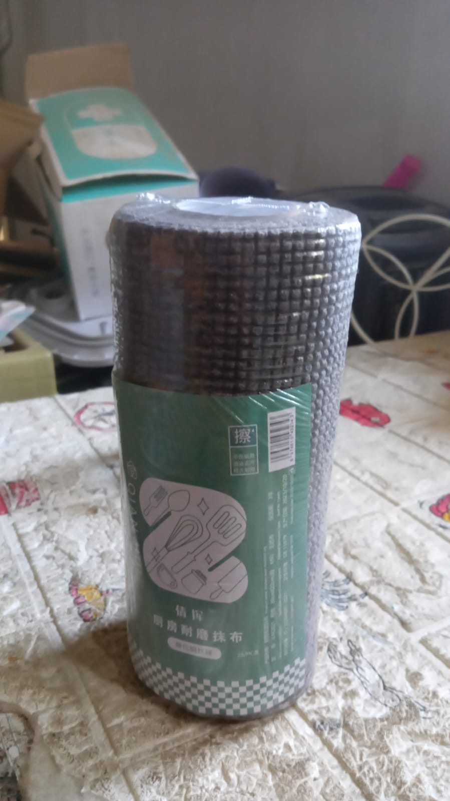 8190 Durable Kitchen Scrub Cloth Microfiber Cleaning Cloth Roll Kitchen Wear-resistant Cloth 2022cm Multipurpose Cleaning Cloths For Kitchen (1pc) - Springkart