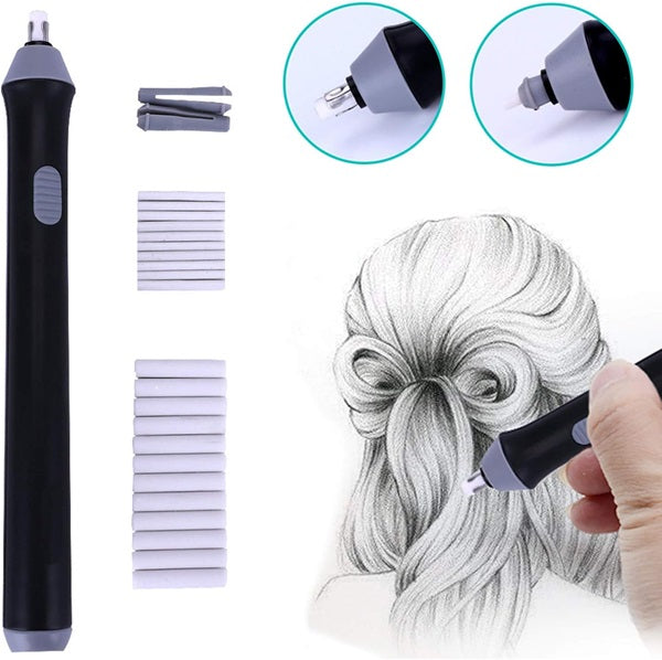 Electric Eraser Kit with 23 Eraser Refill - Springkart