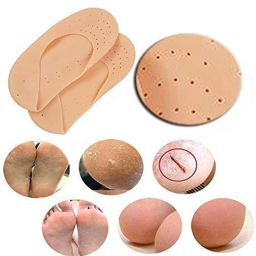 1352 Anti Crack Silicone Gel Foot Protector Moisturizing Socks - Springkart