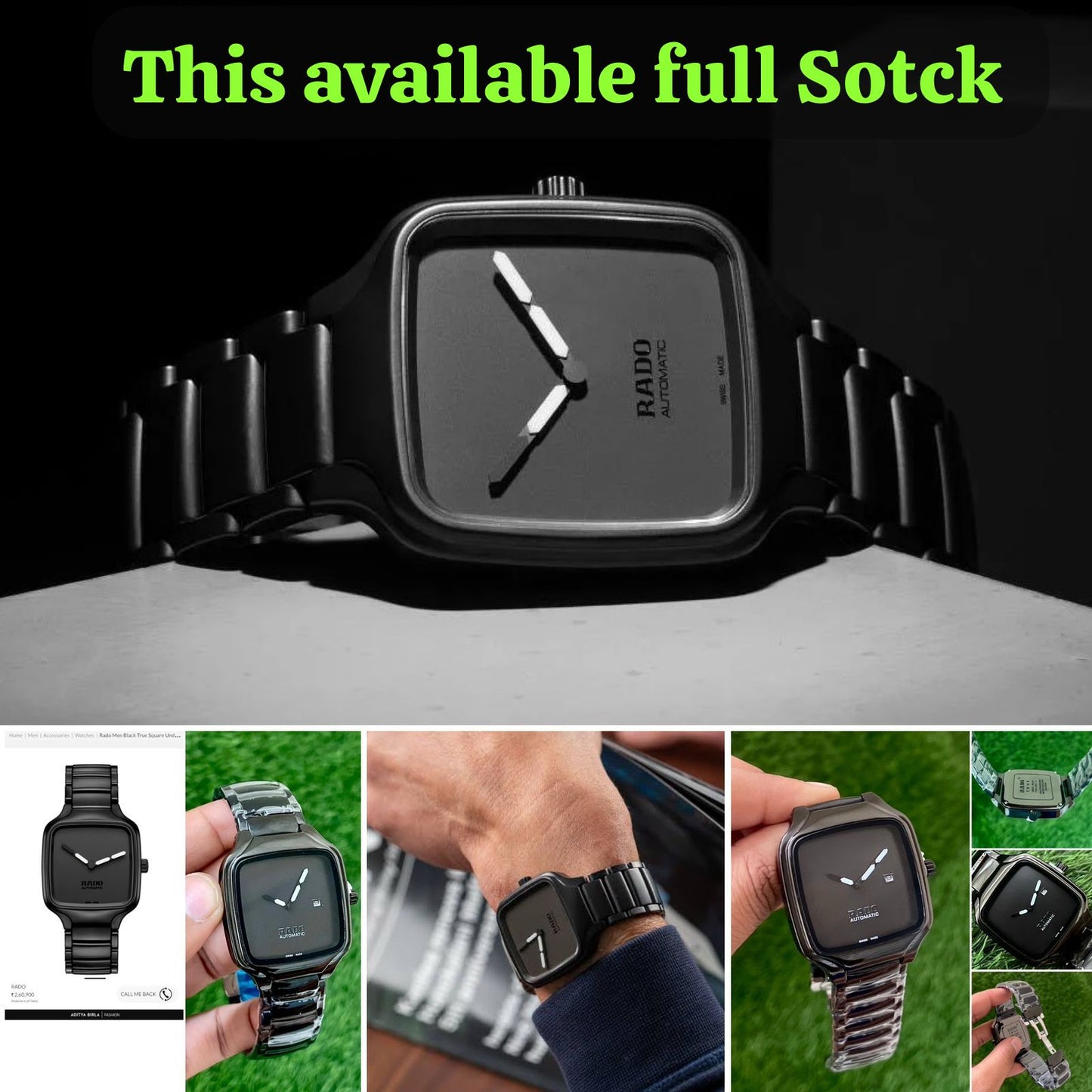 Rado True Square Men’s Watch