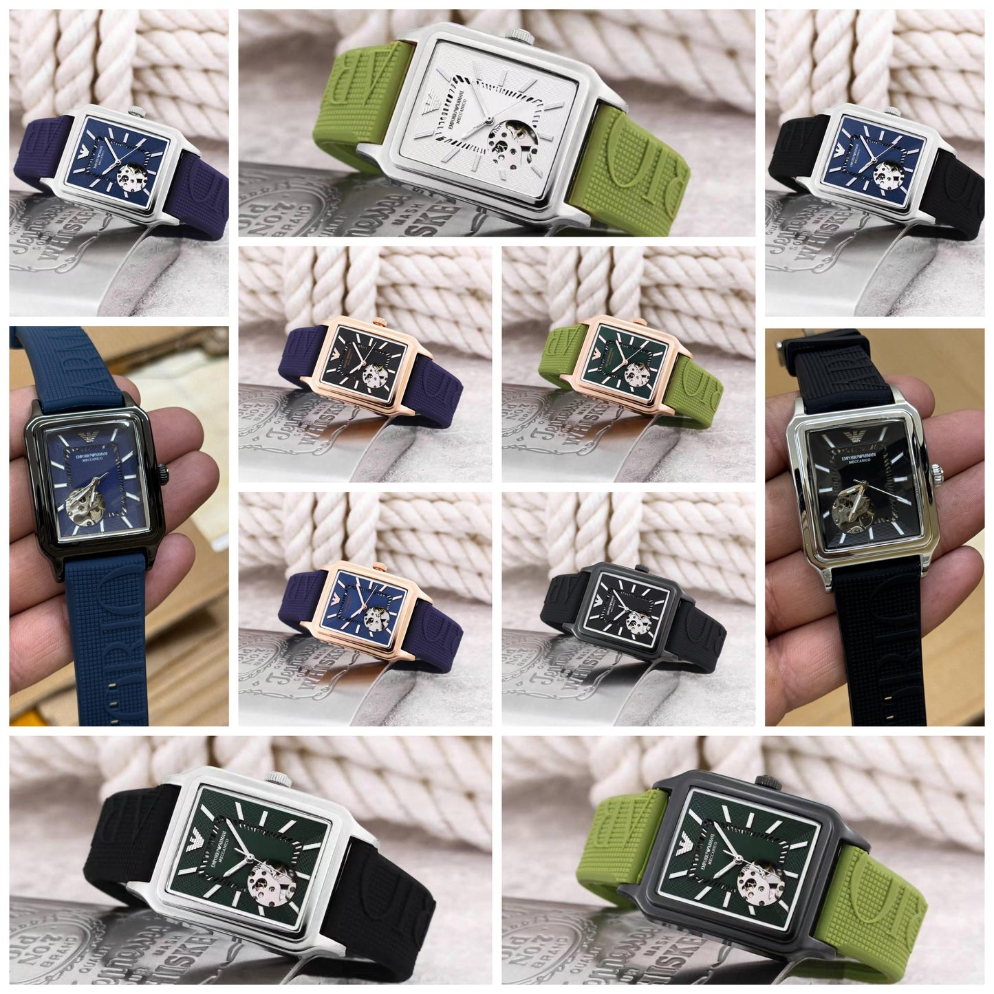 Emporio Armani Mechanical Collection Men's Watch 🌟
