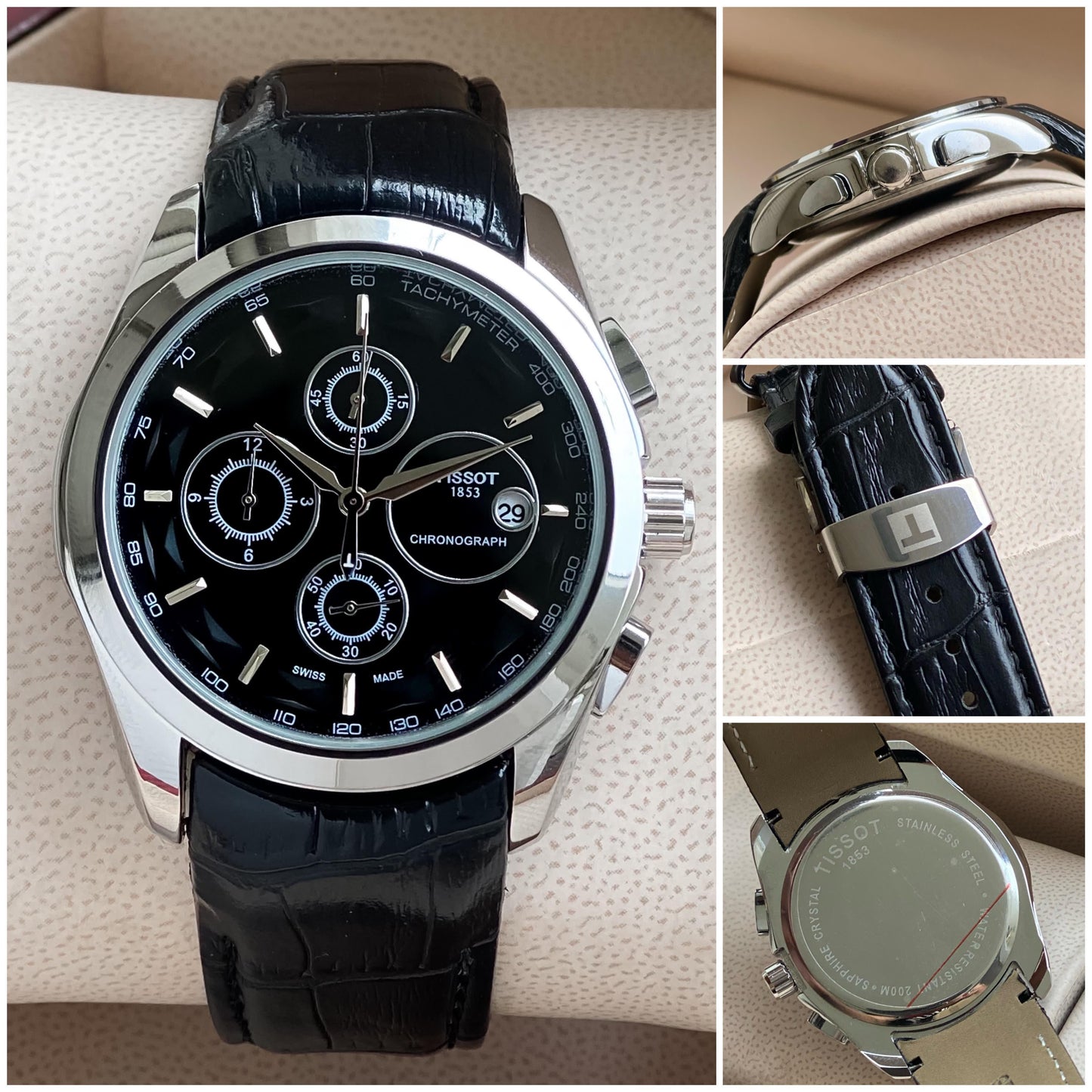 TISSOT COUTURIER Premium RADIUM MINUTE & HOUR HAND Men's Watch