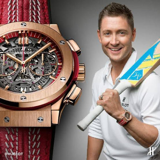 Hublot Big Bang Fusion Skeleton Chronograph Men's Watch | 7AAA | Red Leather Strap | Date