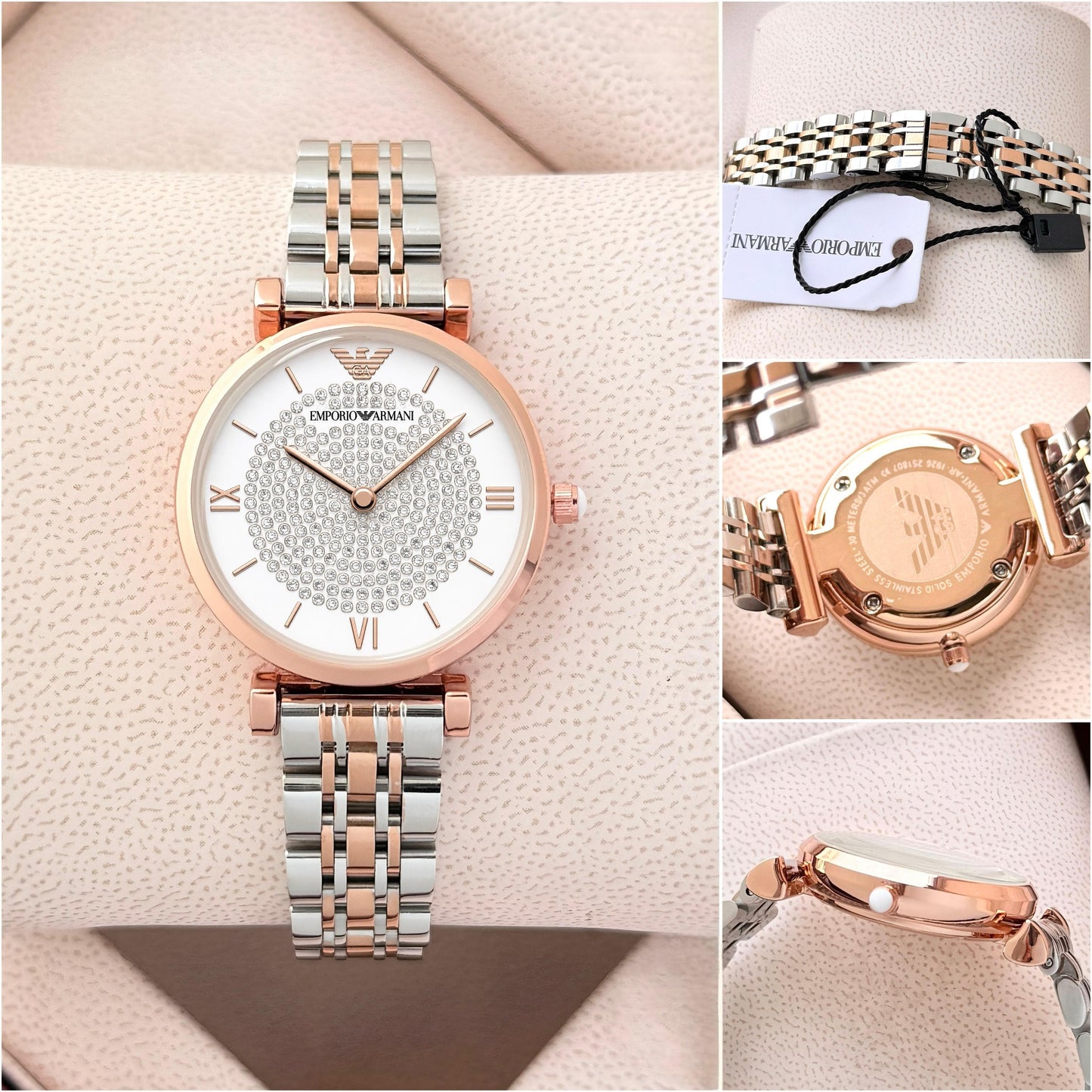 Luxury Diamond Dial Women's Watch