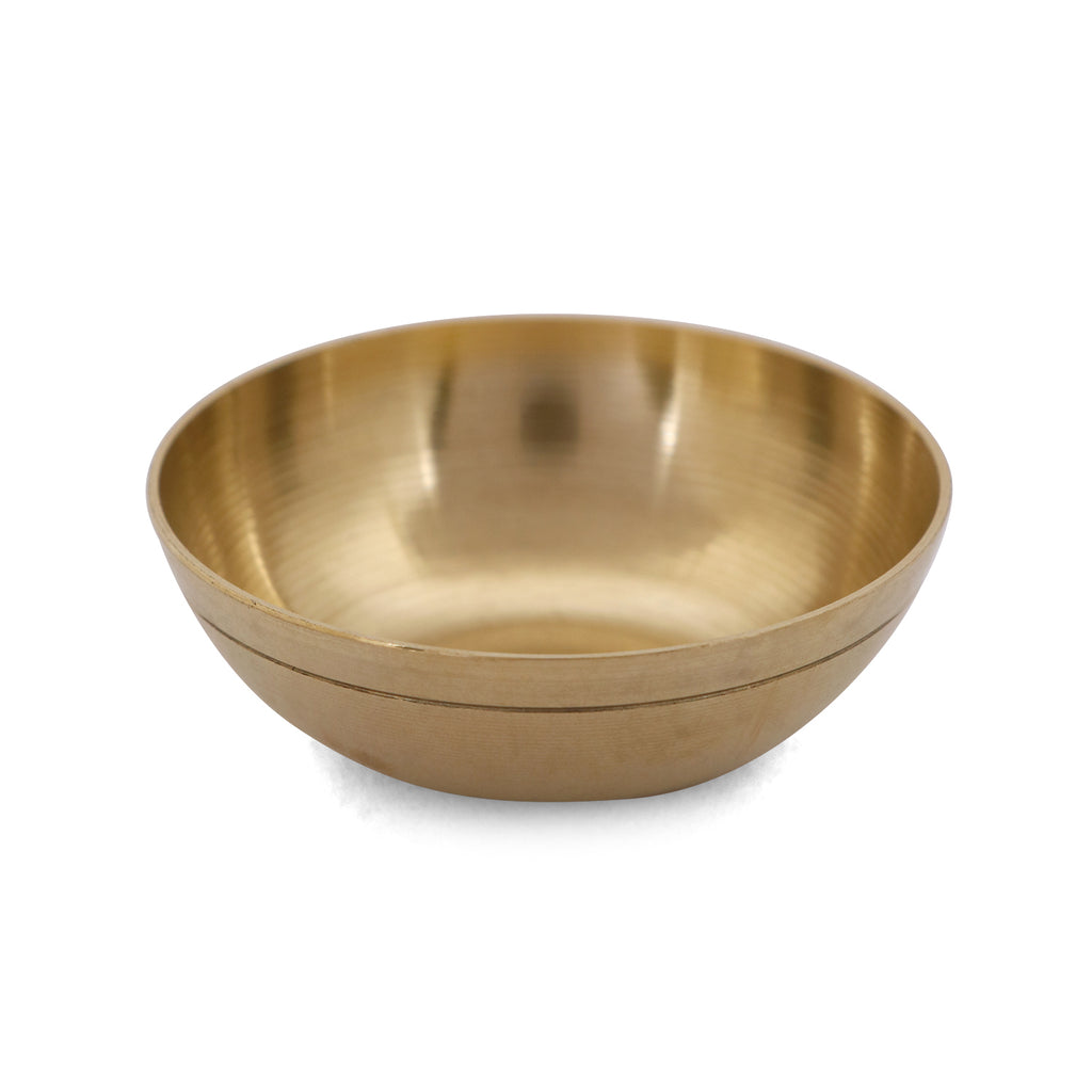 Brass Om Laxmi Ganesh Pooja Thali Set of 7 Piece