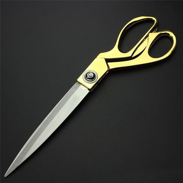 0560 Gold Plated Professional Cloth Cutting Scissor - Springkart
