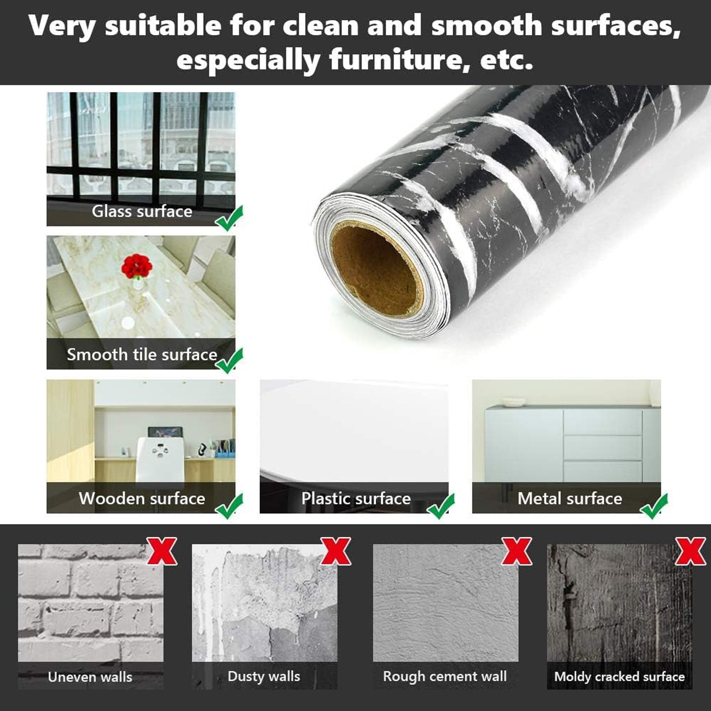 Adhesive Kitchen Wallpaper (2m X 60 Cm) - Springkart