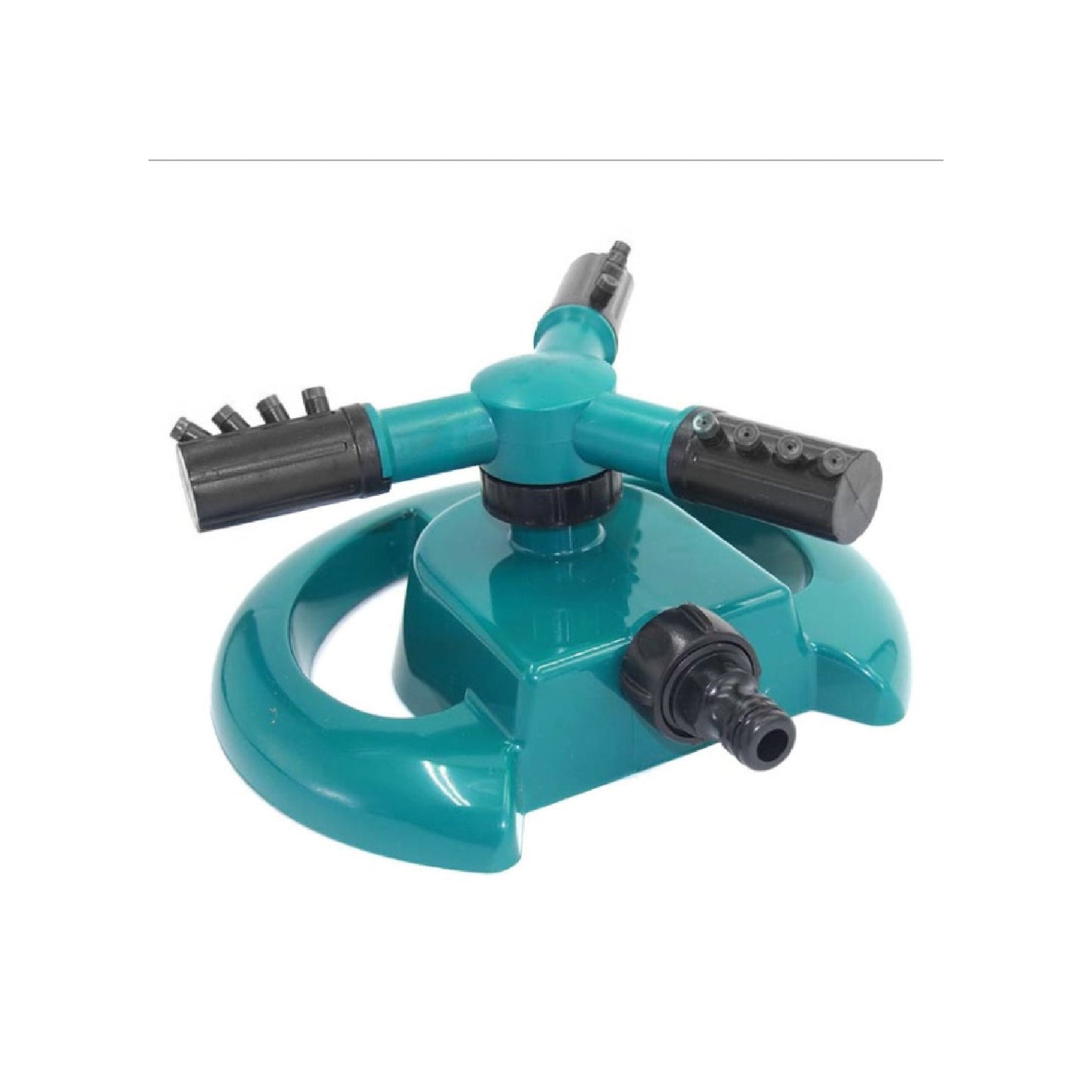 1677 3 Arm 360 Sector Rotating Water Sprinkler Garden Pipe Hose Irrigation Yard - Springkart