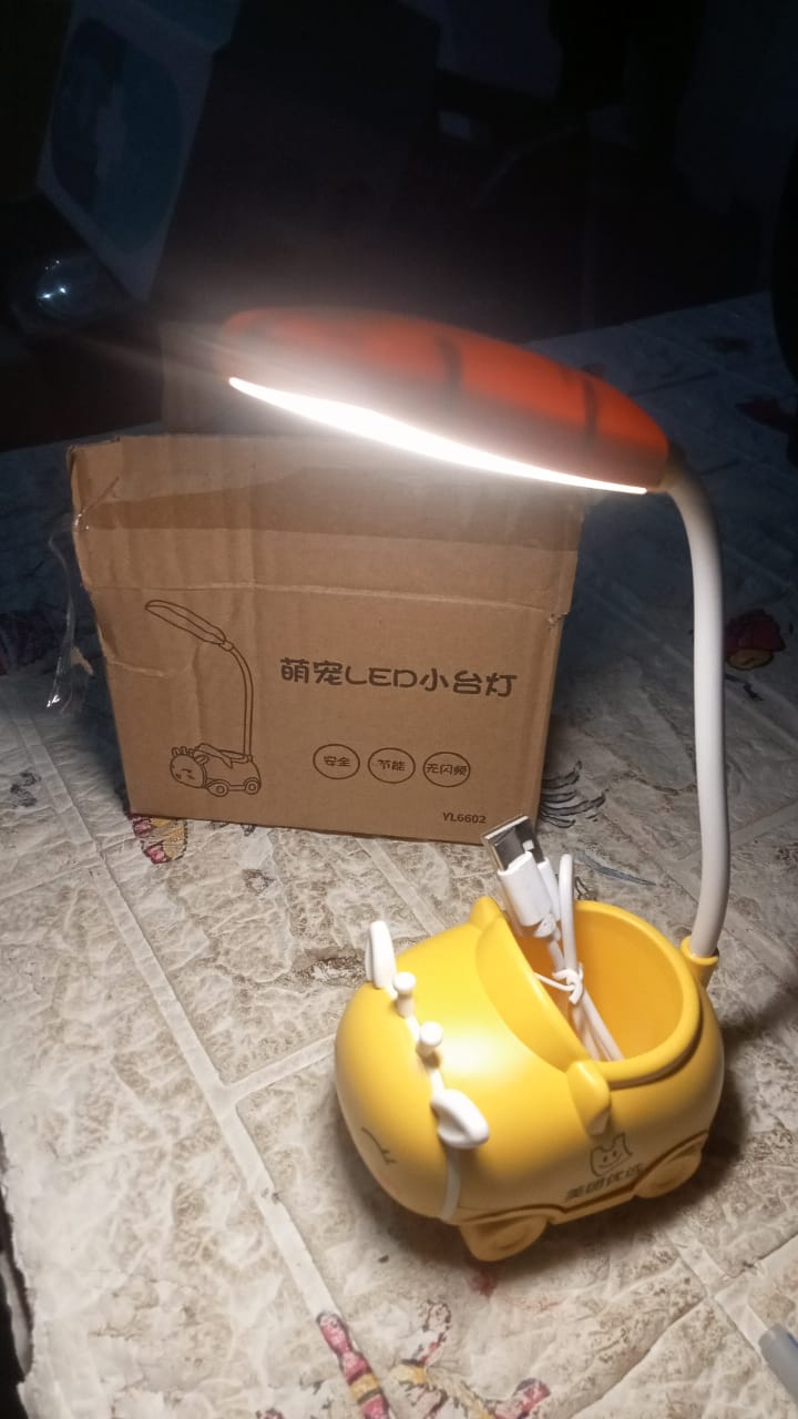 12591 Led Reading Light 360 Adjustment Usb Charging Foldable Usb Charging Desk Lamp Creative Desk Lamp Led Table Light Desk Lamp For Homes For Offices (1 Pc ) - Springkart