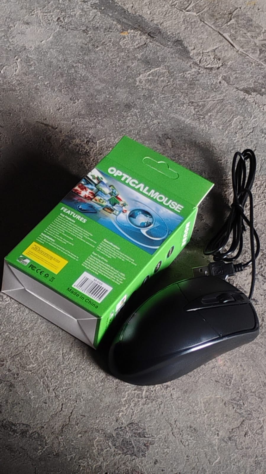 Computer Laptop Wired Optical Mouse M- 045 (1 Pc) - Springkart