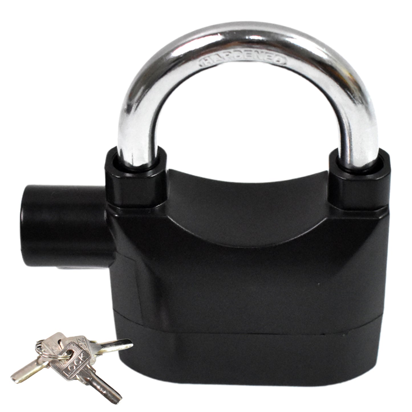 Plastic Body Waterproof Siren Alarm Smart Alarm Lock 3 Keys (1 Set) - Springkart