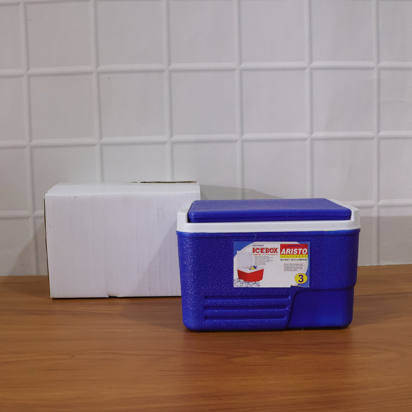 Heavy Duty Insulated Ice Box (1 Pc Blue 3ltr)