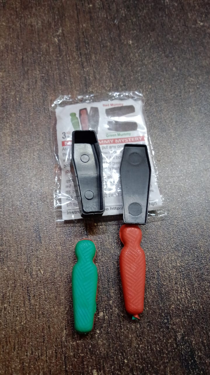 Magic Mummy Mystery Trick Toy Mummy Case (1 Pc Mix Color Design) - Springkart