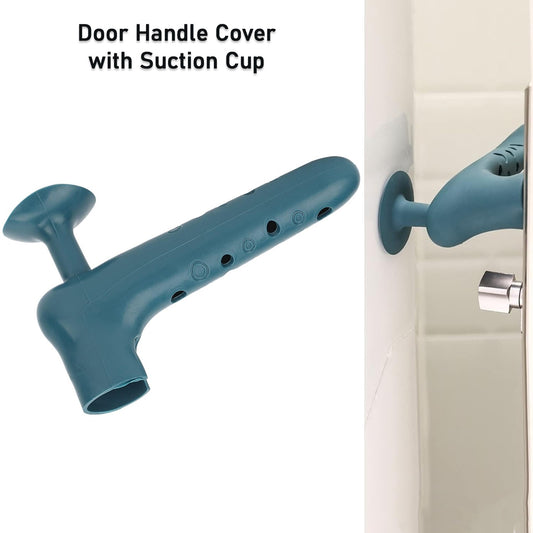 Silicone Door Handle Cover With Suction Cup (1 Pc) - Springkart