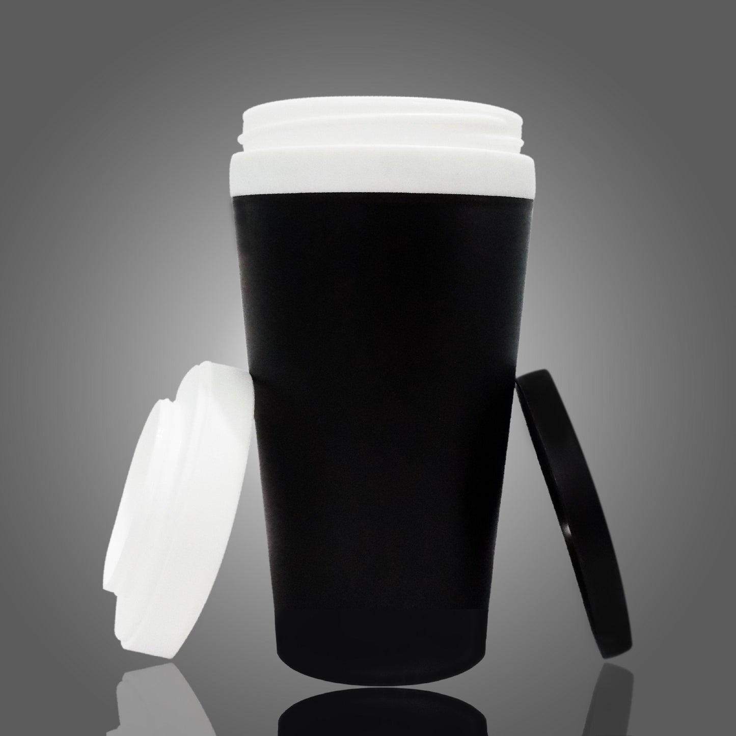 2 in 1 Shaker Sipper Glass with Detachable Storage Container (300Ml) - Springkart