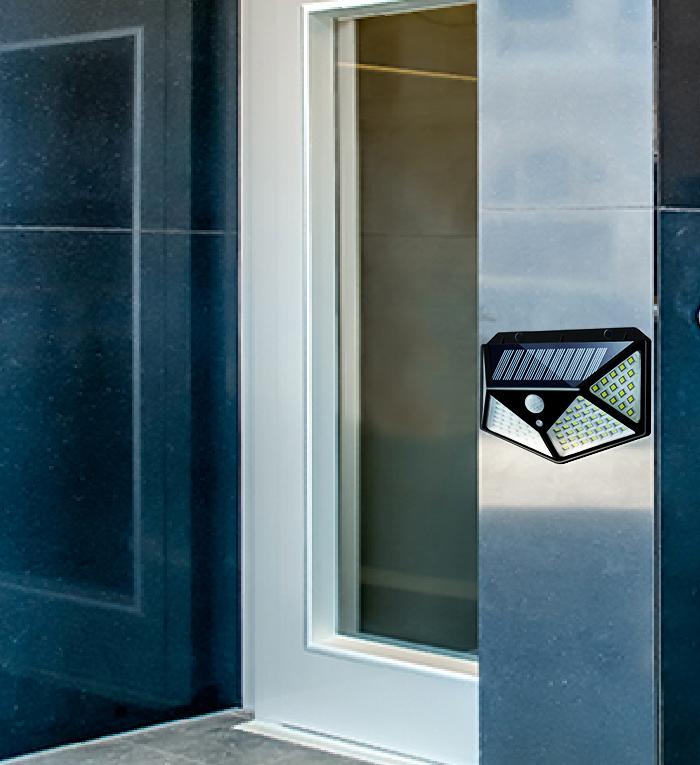 Solar Lights For Garden Led Security Lamp For Home Outdoors Pathways - Springkart