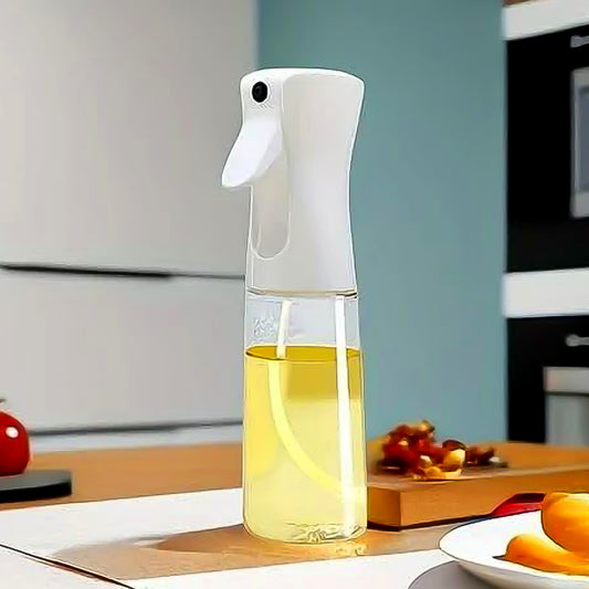 Plastic Oil Spray Bottle - Versatile Kitchen Gadgets (250 Ml Approx With White Box)