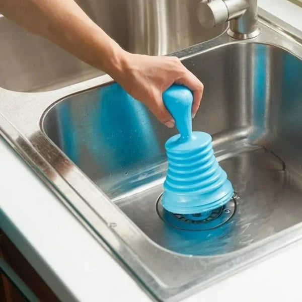 Kitchen Sink Drain Cleaner Plunger - Springkart