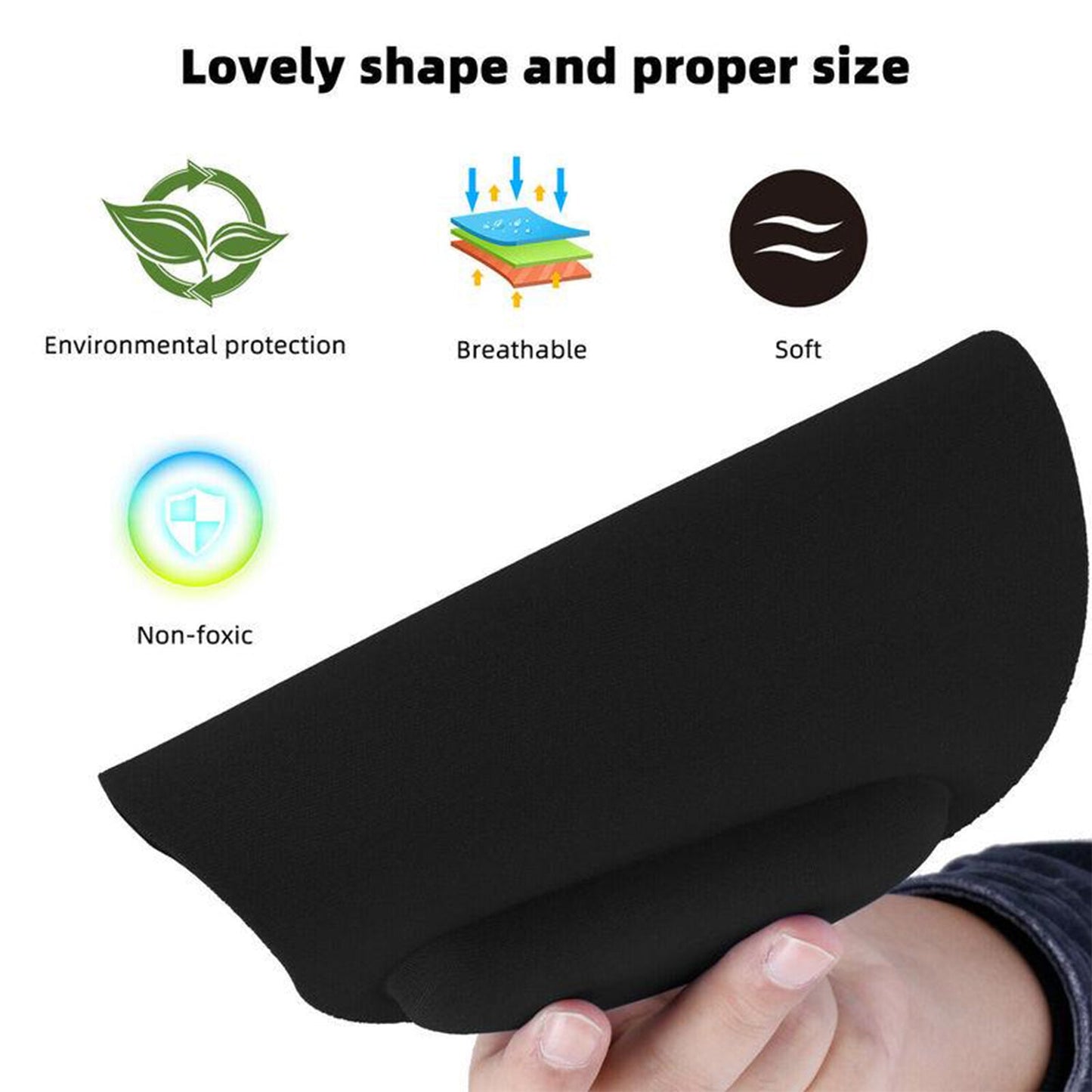 6161 Wrist S Mouse Pad Used For Mouse While Using Computer. - Springkart