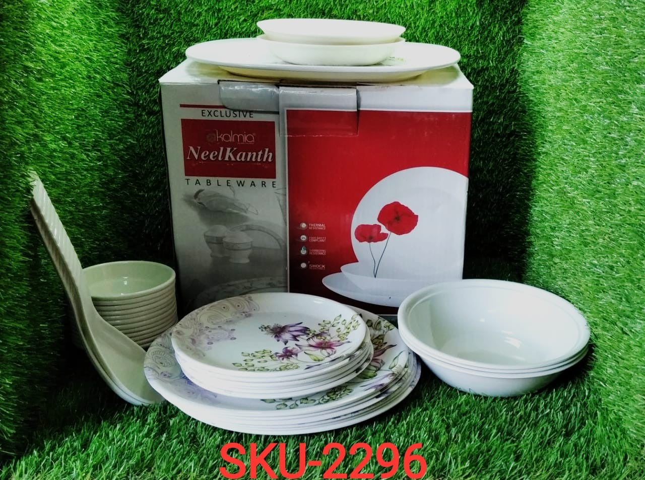 Premium Tableware, Dinner Set, 32 Pc For Serving Food Stuffs And Items. - Springkart