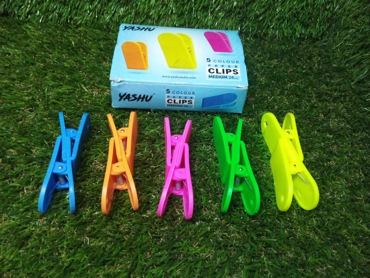 10Pc 28Mm Paper Clips Used For Holding Clothes Over Wires. - Springkart