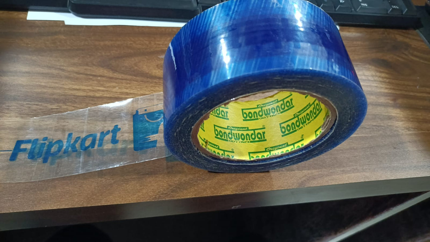 Flipkart Print Blue Tape For Packaging Gifts And Products By Flipkart For Shipping And Delivering Purposes Etc. - Springkart