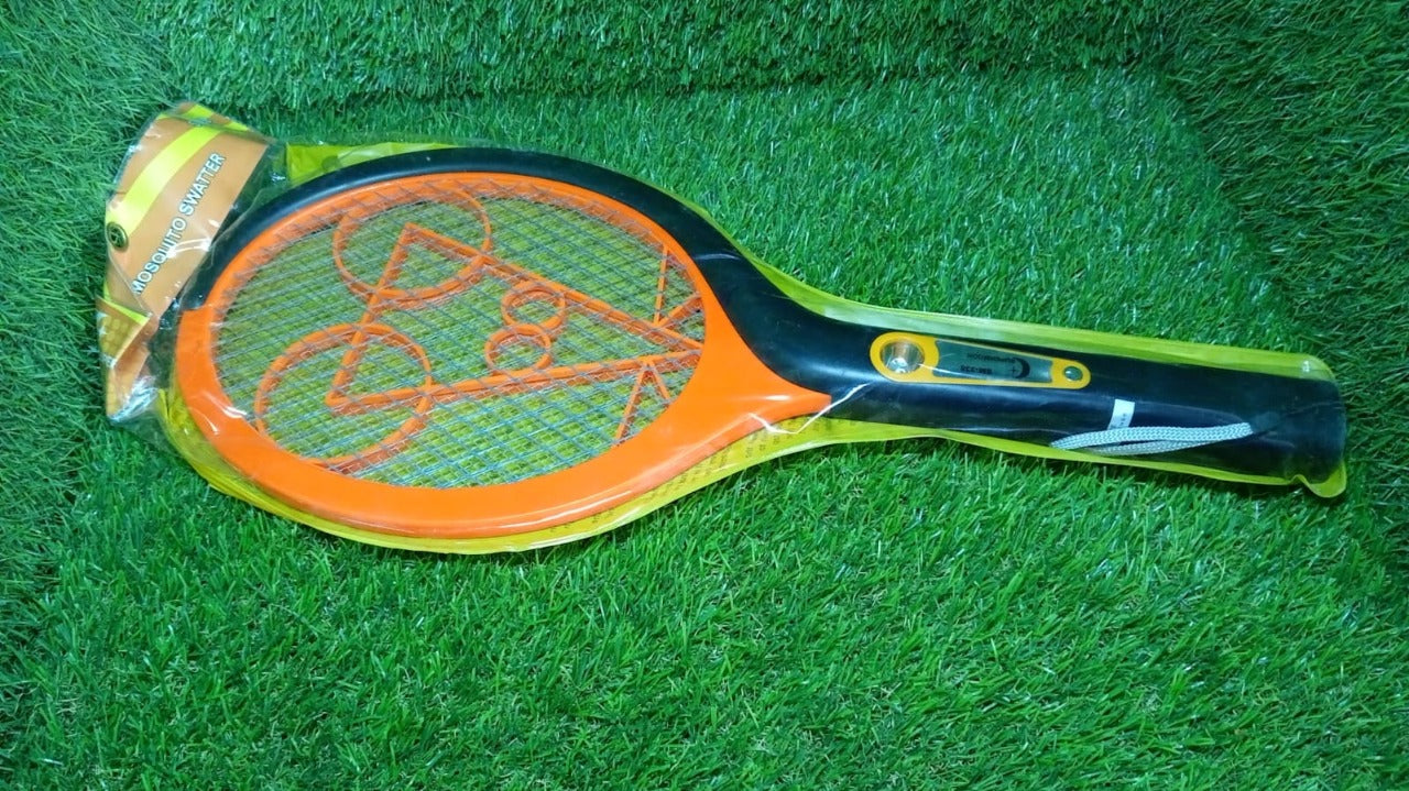 Anti Mosquito Racquet Rechargeable Insect Killer Bat with LED Light - Springkart
