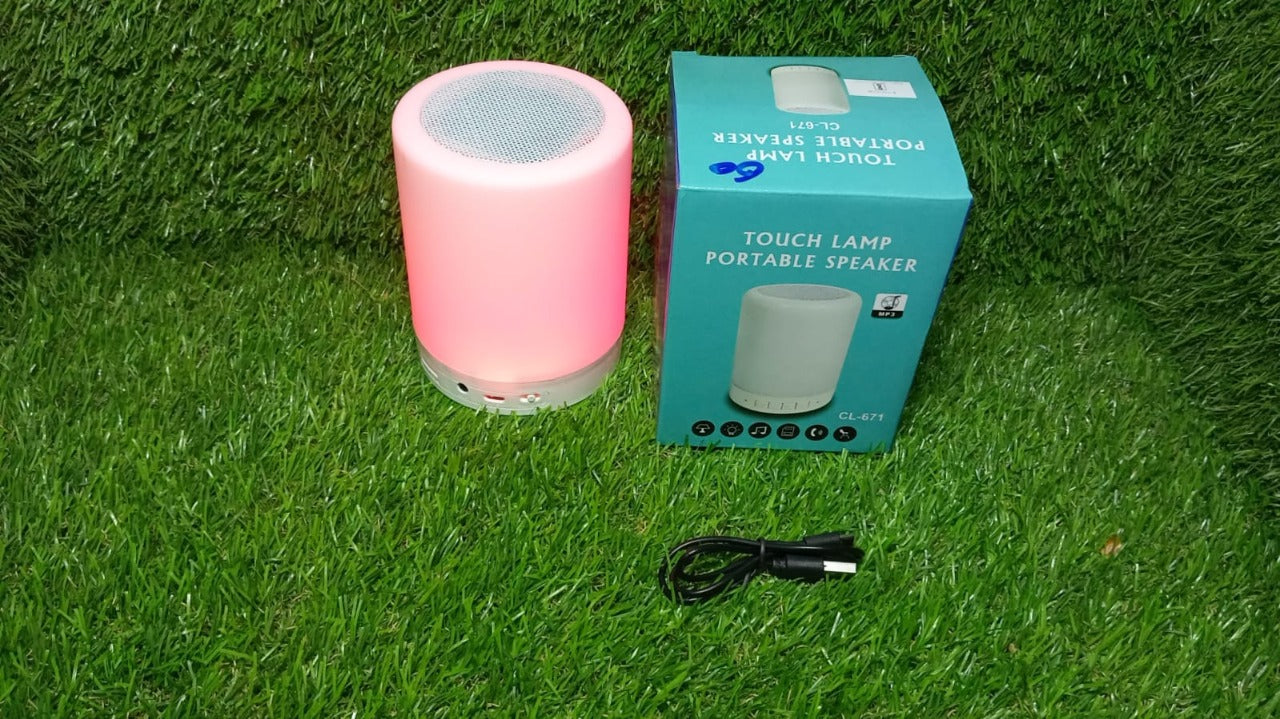 Wireless Night Light LED Touch Lamp Speaker Bluetooth speaker - Springkart