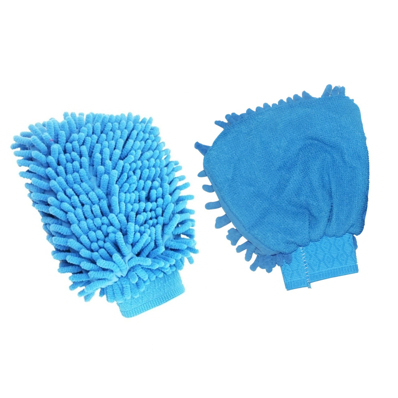 Microfiber Wash and Dust Chenille Mitt Cleaning Gloves - Springkart