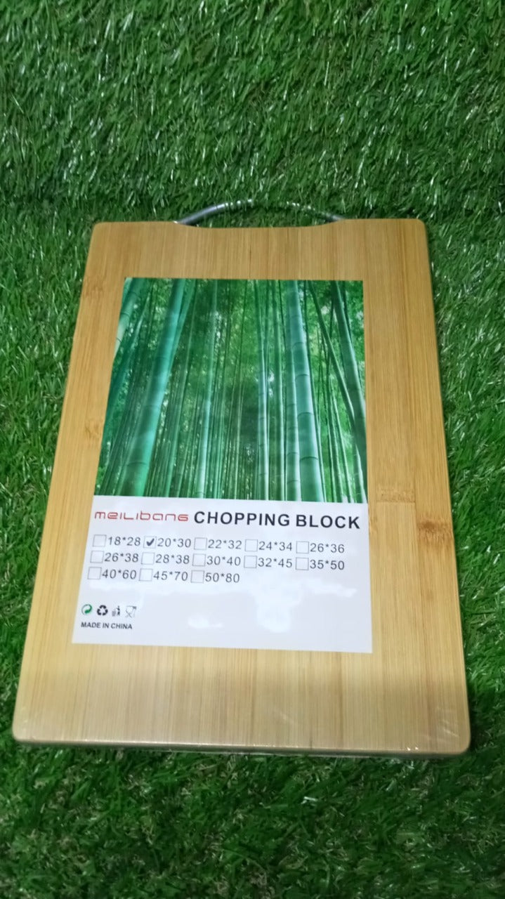 Wooden Chopping / Cutting Board with Anti Skid Mat - Springkart