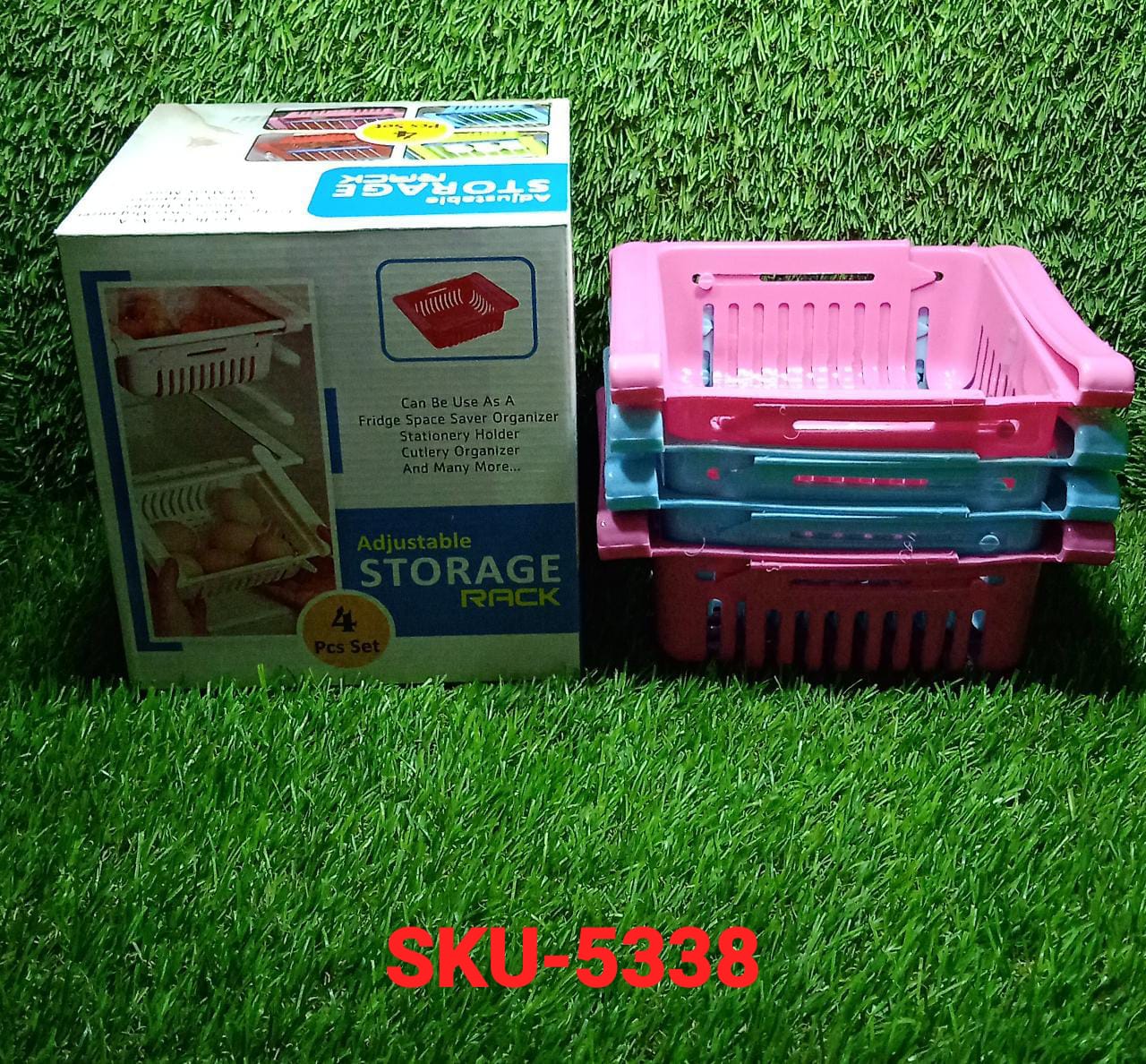 Virgin Freeze Storage Unbreakable Adjustable basket with Extra Storage - Springkart
