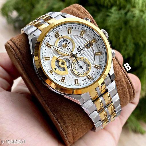 Casio Edifice Men's Luxury Chronograph Watch – Multi-Function | Steel Bracelet