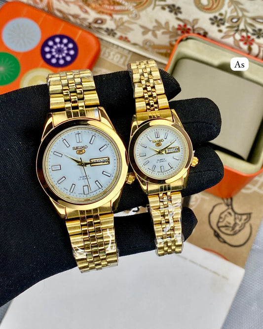 Seiko couple Watches Limited Stock