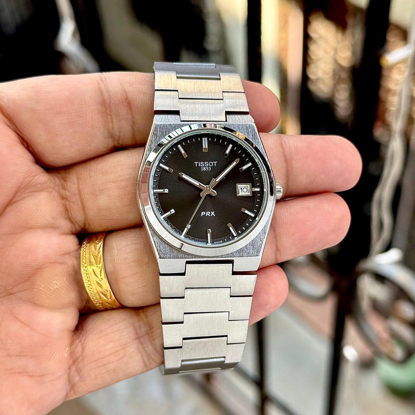 ✅ TISSOT PRX – ICONIC SWISS-INSPIRED ELEGANCE BLACK DIAL ✅