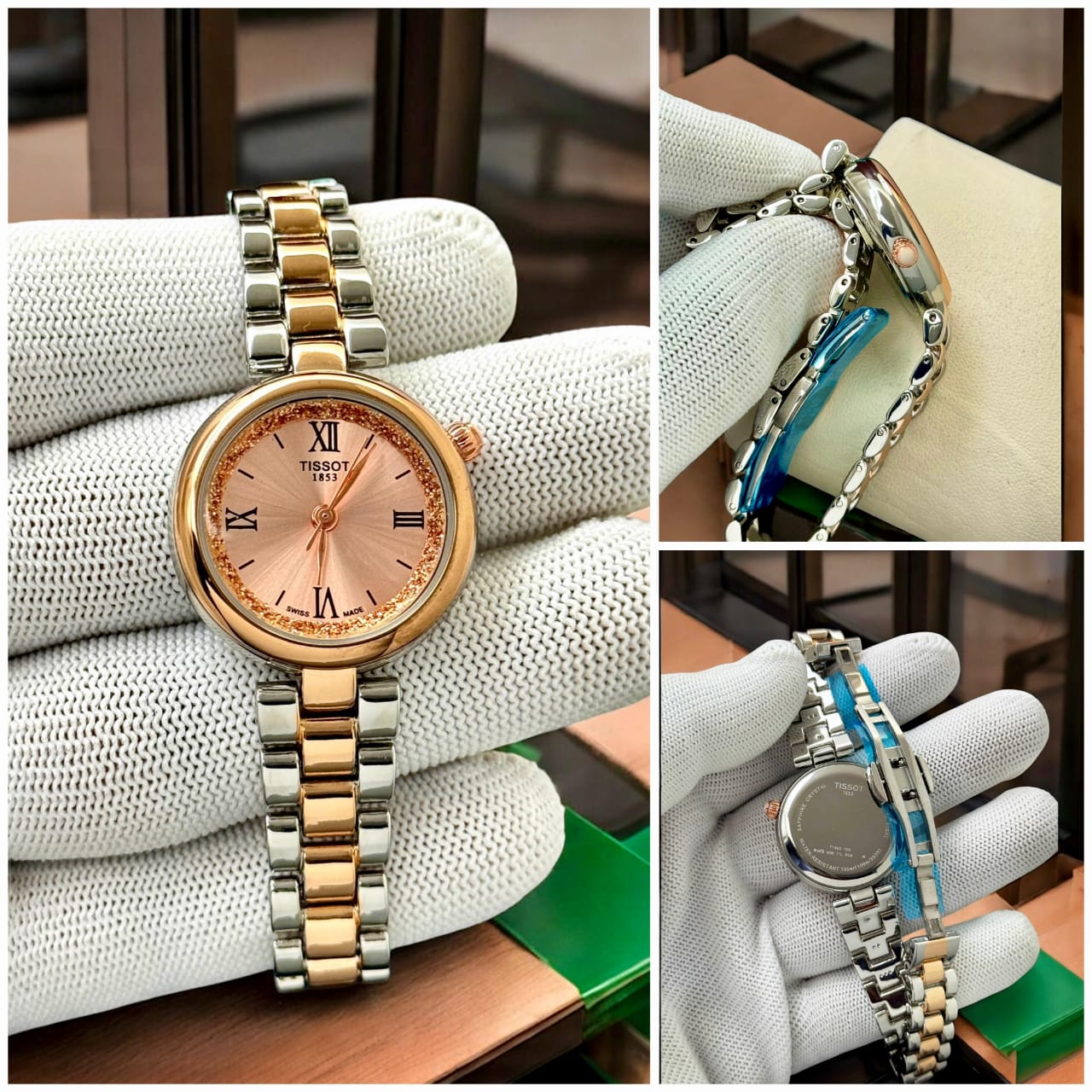 Tissot Silver Case Ladies Watch